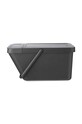 Brabantia cos de gunoi Sort & Go Stackable 20 l gri 277726
