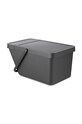 Koš za smeti Brabantia Sort & Go Stackable 20 l 277726 siva