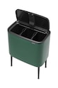 Kuhinja i bar Koš za smeće Brabantia Bo Touch Hi, 3 x 11 L 304200 zelena