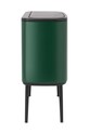 Brabantia kosz na śmieci Bo Touch Hi, 3 x 11 L 304200 zielony