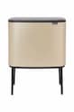 Brabantia cos de gunoi Bo Touch Hi, 3 x 11 L galben 304644