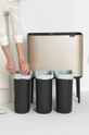 Смітник Brabantia Bo Touch Hi, 3 x 11 L