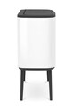 Урна для мусора Brabantia Bo Touch, 11 + 23 L 313547 белый