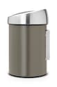 Brabantia cos de gunoi Touch Bin 3 L 364464 gri AA00