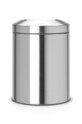 Brabantia kosz na śmieci samogaszący Matt Stell 7 L szary 378942