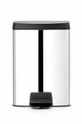 сірий Смітник Brabantia Pedal Bin 10 L Unisex