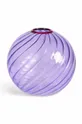fioletowy &k amsterdam wazon dekoracyjny Spiral Purple Unisex