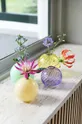 fioletowy &k amsterdam wazon dekoracyjny Spiral Purple