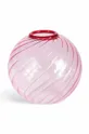 розовый Декоративная ваза &k amsterdam Spiral Pink Unisex