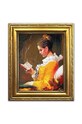 Olejomaľba v ráme Jean Honore Fragonard, Czytająca dziewczyna