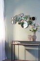 Light & Living lustro ścienne 7313785 żółty