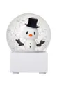 Декоративный шар Hoptimist Snowman Snow Glob S