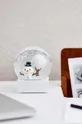 Декоративный шар Hoptimist Snowman Snow Globe L белый