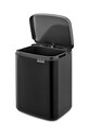 Bucătărie și bar Brabantia cos de gunoi Bo 7 L 222900 negru