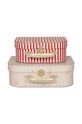 Sada úložných kufrov OYOY Giraffe & Stripe 2-pak viacfarebná M107397