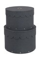 Комплект ящиков для хранения Bigso Box of Sweden Wilma 2 шт чёрный 9882C6806