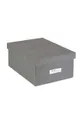 серый Ящик для хранения Bigso Box of Sweden Unisex