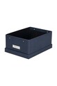 Salon i sypialnia Bigso Box of Sweden pudełko do przechowywania 8881C3839 granatowy