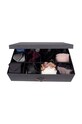 Salon i sypialnia Bigso Box of Sweden pudełko do przechowywania 6341C6878LEA648 czarny