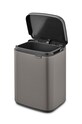 Bucătărie și bar Brabantia cos de gunoi Bo 4 L 222504 gri