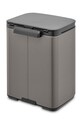 Brabantia cos de gunoi Bo 4 L gri 222504