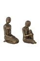 Bloomingville podpórki do książek 2-pack brązowy 82053037