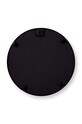 Salon i sypialnia vtwonen lustro ścienne ⌀ 30 cm 52110450 czarny