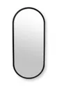 czarny vtwonen lustro ścienne 30 x 70 cm Unisex