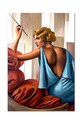 Картина, написана вручну 60 x 90 cm барвистий 165629