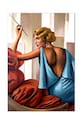 Ručne maľovaný obraz 60 x 90 cm viacfarebná 165629