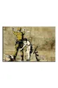 Αναπαραγωγή Banksy, Girl Searches a Soldier, 60 x 90 cm