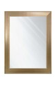 Lustro ścienne 62,4 x 82,4 cm żółty 5900774944201