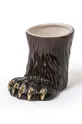 čierna Dekoratívna váza Seletti Animal Bear Unisex