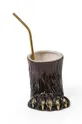 czarny Seletti wazon dekoracyjny Animal Bear