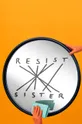 Zidno ogledalo Seletti Resist Sister Staklo, MDF ploča