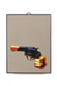 Seletti lustro ścienne Revolver 22,5 x 29,5 cm Szkło, Plastik