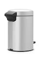Łazienka Brabantia kosz na śmieci NewIcon 3 L 113260 szary