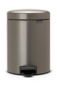 Урна для мусора Brabantia NewIcon 5 L серый 112683