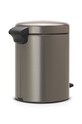 Ванная комната Урна для мусора Brabantia NewIcon 5 L 112683 серый
