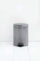 Brabantia cos de gunoi NewIcon 5 L gri 112683