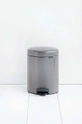 серый Урна для мусора Brabantia NewIcon 5 L