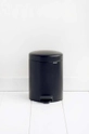 fekete Brabantia szemetes NewIcon 5 L