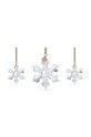 Dekorace Swarovski Annual Edition 2022 Ornament Set 3-pack průhledná 5634889