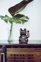 Вітальня та спальня Декорація Donkey Lucky Cat 330464 чорний