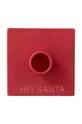Декоративен свещник Design Letters Square Favourites червен 10101012ROSEHSANTA
