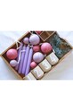 Lifestyle Σετ χριστουγεννιάτικες μπάλες Design Letters XMAS Stories Bal 4-pack 10105001LAVENFAROS πολύχρωμο