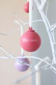 Lifestyle Σετ χριστουγεννιάτικες μπάλες Design Letters XMAS Stories Ball 4-pack 10105002LAVENFAROS πολύχρωμο