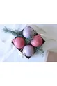 multicolor Design Letters zestaw bombek choinkowych XMAS Stories Ball 4-pack