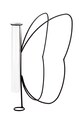 Декоративная ваза Balvi Butterfly Silhouette 27794 мультиколор AA00