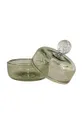 House Nordic contenitore con copperchio Jar with Lid verde